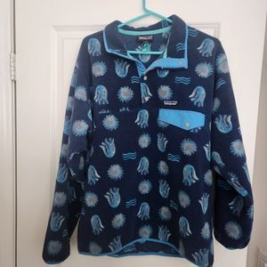Rare Jellyfish Patagonia Synchilla Fleece Pullover